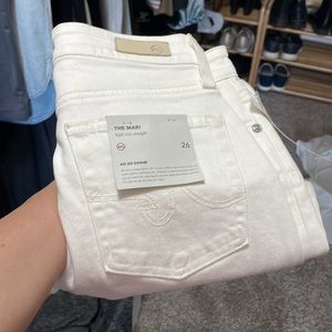 AG Jeans Sold out everywhere White AG Jeans size 26